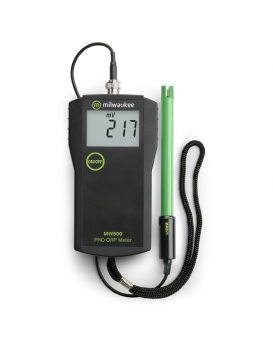 Milwaukee MW500 LED Economy Portable ORP Meter with Platinum Electrode, +/-1000mV and 1mV Resolution and +/-5mV AccuracyLED Economy Portable ORP Meter with Platinum Electrode, +/-1000mV and 1mV Resolution and +/-5mV Accuracy